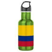 Colombiaanse vlag waterfles  (Voorkant)
