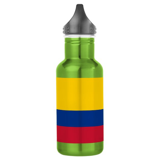 Colombiaanse vlag waterfles  (Links)