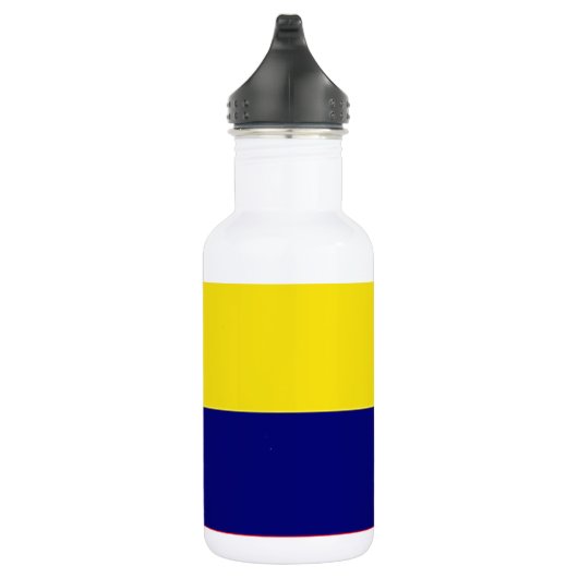 Colombiaanse vlag waterfles  (Rechts)