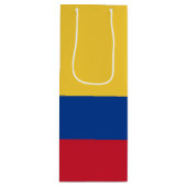 Colombiaanse vlag wijn cadeautas (Voorkant)