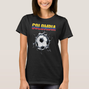 Colombiaanse voetbalfans - Colombiaans Football in T-shirt