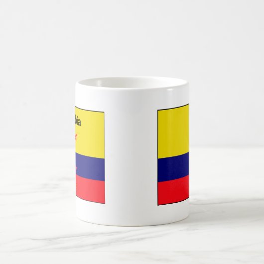 Colombiaanse voetbalmacht koffiemok (Center)
