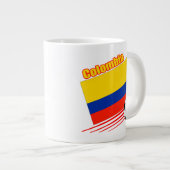 Colombiaanse voetbalploeg grote koffiekop (Voorkant rechts)