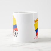 Colombiaanse voetbalploeg grote koffiekop (Voorkant)