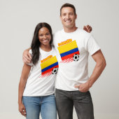 Colombiaanse voetbalploeg t-shirt (Unisex)