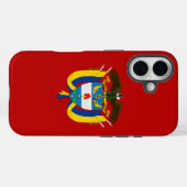 Colombiaanse wapenschild Case-Mate iPhone case (Achterkant (horizontaal))