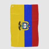 Colombiaanse wapenschild  golfhanddoek (Voorkant)
