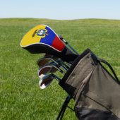 Colombiaanse wapenschild golfheadcover (Insitu)