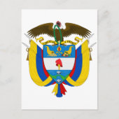 Colombiaanse wapenstilstand briefkaart (Voorkant)