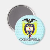 Colombiaanse wapenstilstand magneet (Voorkant / Achterkant)