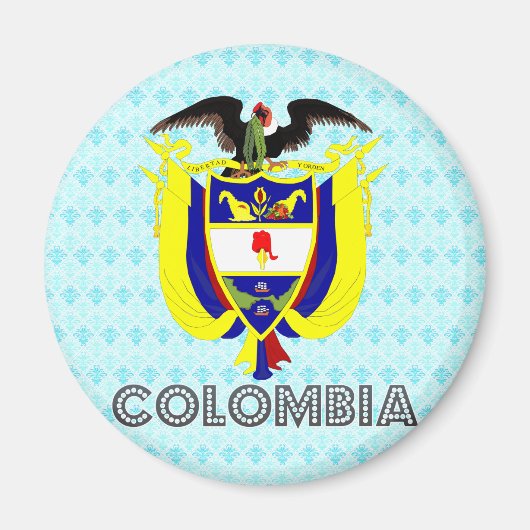 Colombiaanse wapenstilstand magneet (Voorkant)