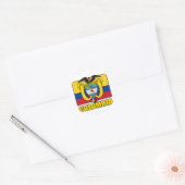 Colombiaanse wapenstilstand ronde sticker (Envelop)