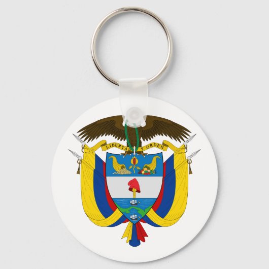 Colombiaanse wapenstilstand Sleutelhanger (Voorkant)