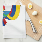 Colombiaanse wapenstilstand theedoek (Quarter Fold)