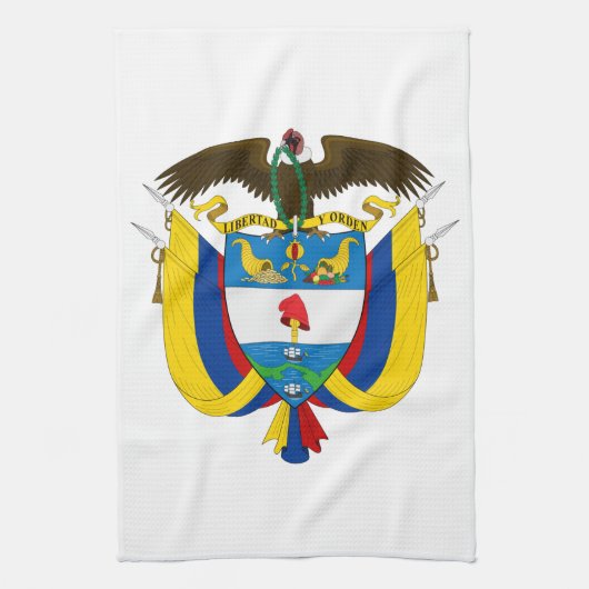 Colombiaanse wapenstilstand theedoek (Verticaal)