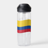Colombiaanse wapenstilstand, vlag, Colombia Waterfles (Achterkant)