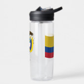 Colombiaanse wapenstilstand, vlag, Colombia Waterfles (Links)