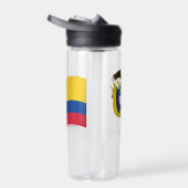 Colombiaanse wapenstilstand, vlag, Colombia Waterfles (Rechts)