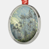 Colombiaanse waspalmbomen in de Cocoraval Metalen Ornament (Links)