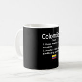 Colombiaanse wortels Colombiaanse erfgoed Koffiemok (Voorkant links)