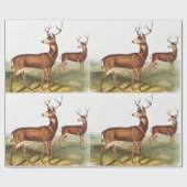 Colombiaanse zwarte dieper (Cervus Richardsonii) Cadeaupapier (Vlak)