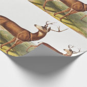 Colombiaanse zwarte dieper (Cervus Richardsonii) Cadeaupapier (Hoek)