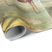 Colombiaanse zwarte dieper (Cervus Richardsonii) Cadeaupapier (Rol Hoek)