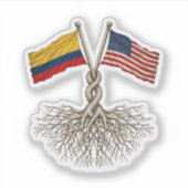 Colombian - American Sticker (Voorkant)