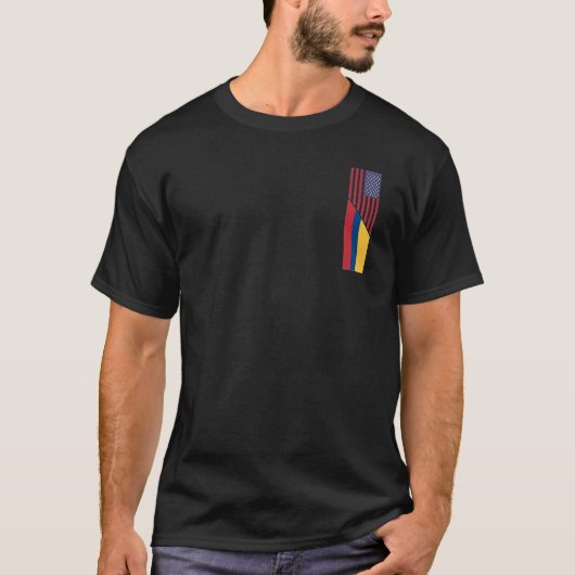 Colombian-American T-shirt (Voorkant)