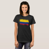 Colombian Flag Colombia T-shirt (Voorkant volledig)