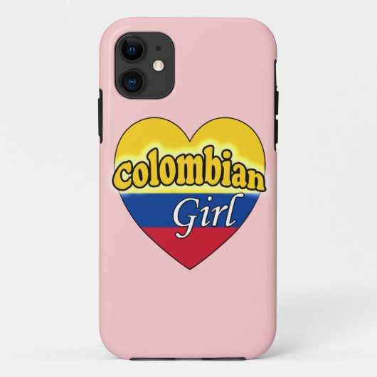 Colombian Girl Case-Mate iPhone Case (Achterkant)