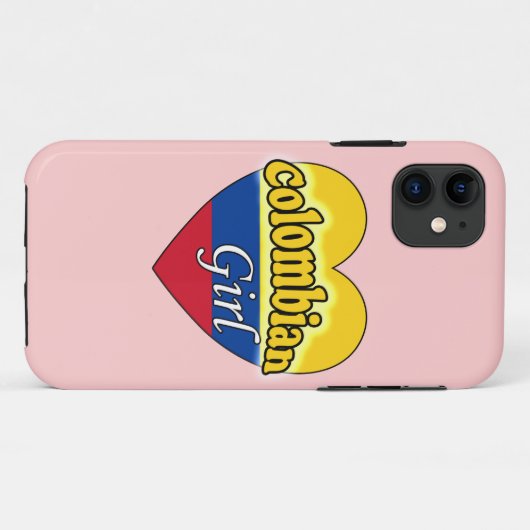 Colombian Girl Case-Mate iPhone Case (Achterkant (horizontaal))