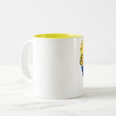 Colombian Girl Tweekleurige Koffiemok (Voorkant links)