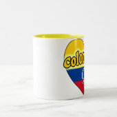 Colombian Girl Tweekleurige Koffiemok (Center)