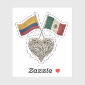 Colombian-Mexican Sticker (Vel)