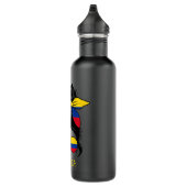 Colombiana Colombiaans meisje Mujer colombia Waterfles (Rechts)