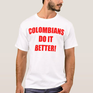 COLOMBIANEN DOEN HET BETER T-SHIRT