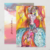 COLOMBINA / MARDI GRAS MASKERBAL (Voorkant / Achterkant)