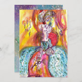 COLOMBINA/MARDI GRAS MASQUERADE BALL AANKONDIGING (Voorkant / Achterkant)