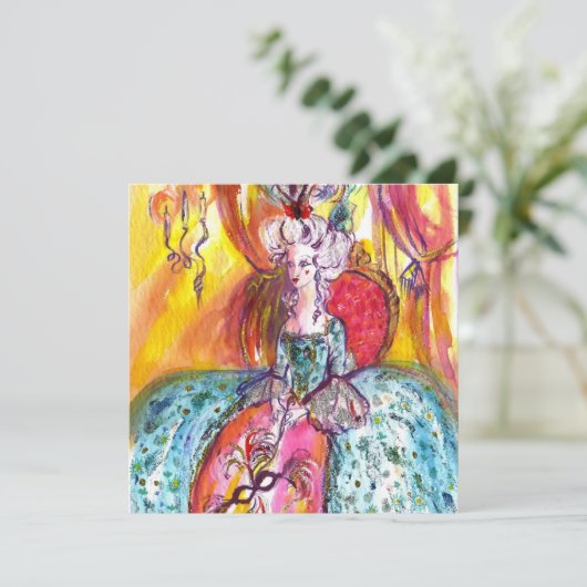 COLOMBINA/MARDI GRAS MASQUERADE BALL AANKONDIGING (Staand voorkant)