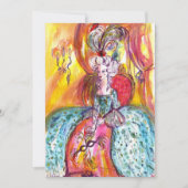 COLOMBINA/MARDI GRAS MASQUERADE BALL AANKONDIGING (Voorkant)