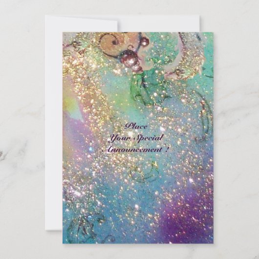 COLOMBINA/MARDI GRAS MASQUERADE BALL AANKONDIGING (Achterkant)