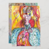 COLOMBINA/MARDI GRAS MASQUERADE BALL AANKONDIGING (Voorkant / Achterkant)