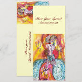 COLOMBINA/MARDI GRAS MASQUERADE BALL AANKONDIGING (Voorkant / Achterkant)