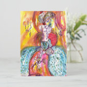 COLOMBINA/MARDI GRAS MASQUERADE BALL AANKONDIGING (Staand voorkant)