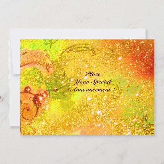 COLOMBINA/MARDI GRAS MASQUERADE BALL AANKONDIGING (Achterkant)