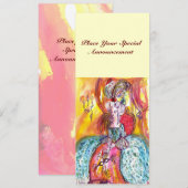 COLOMBINA/MARDI GRAS MASQUERADE BALL AANKONDIGING (Voorkant / Achterkant)