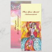 COLOMBINA/MARDI GRAS MASQUERADE BALL AANKONDIGING (Voorkant / Achterkant)