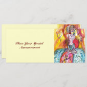 COLOMBINA/MARDI GRAS MASQUERADE BALL AANKONDIGING (Voorkant / Achterkant)