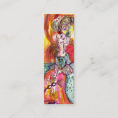 COLOMBINA / uitvoerende kunsten, kostuumontwerper Mini Visitekaartje (Achterkant)